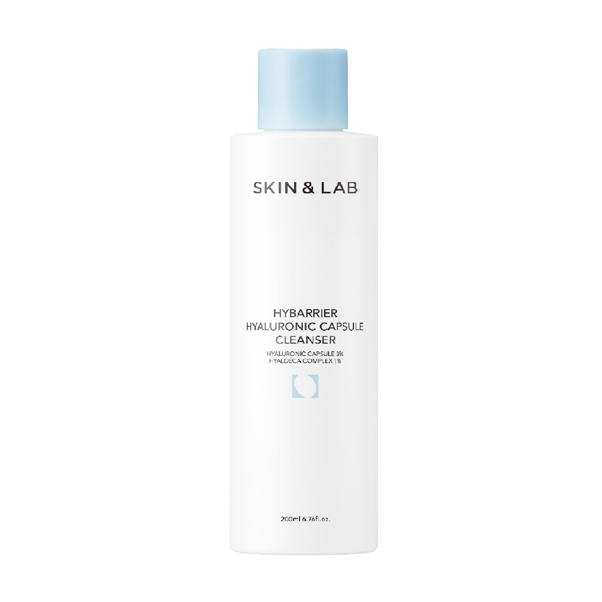 Зволожувальний гель для вмивання Skin &amp; Lab Hybarrier Hyaluronic Capsule Cleanser, 200 мл
